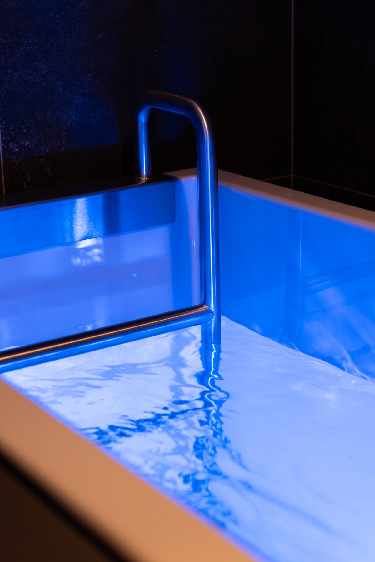 The ice bath in a contrast therapy room at SiSU Canberra